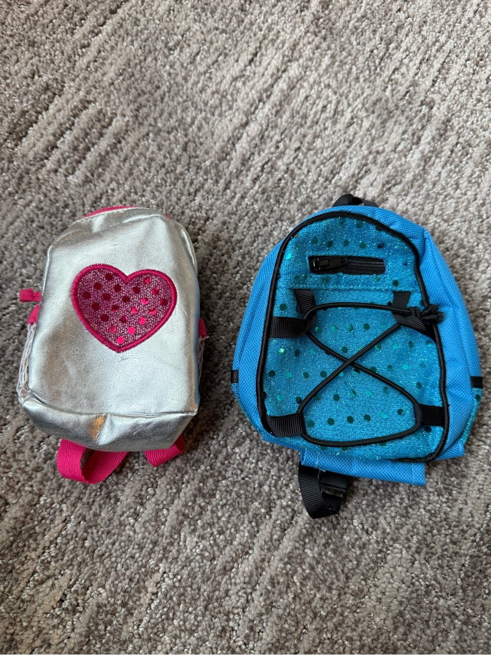 18” Doll Purse Backpacks Set of 2